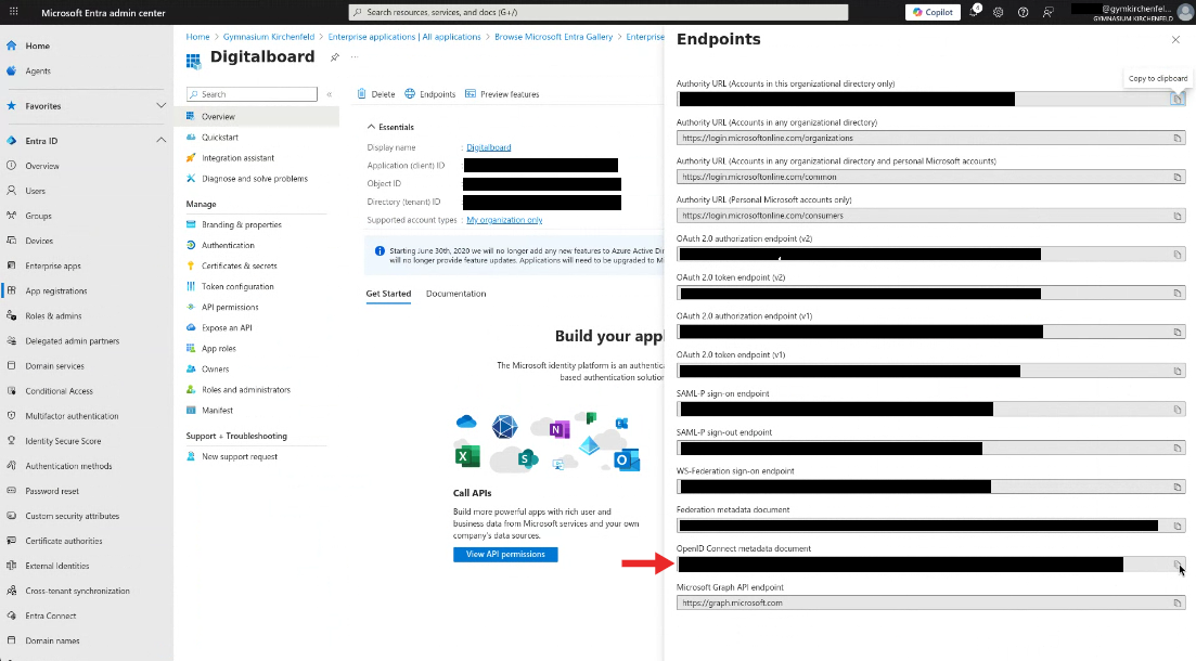 Endpoint List Step 7 — Endpoint List
